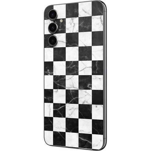 Checkered Marble Galaxy A14 5G Skin